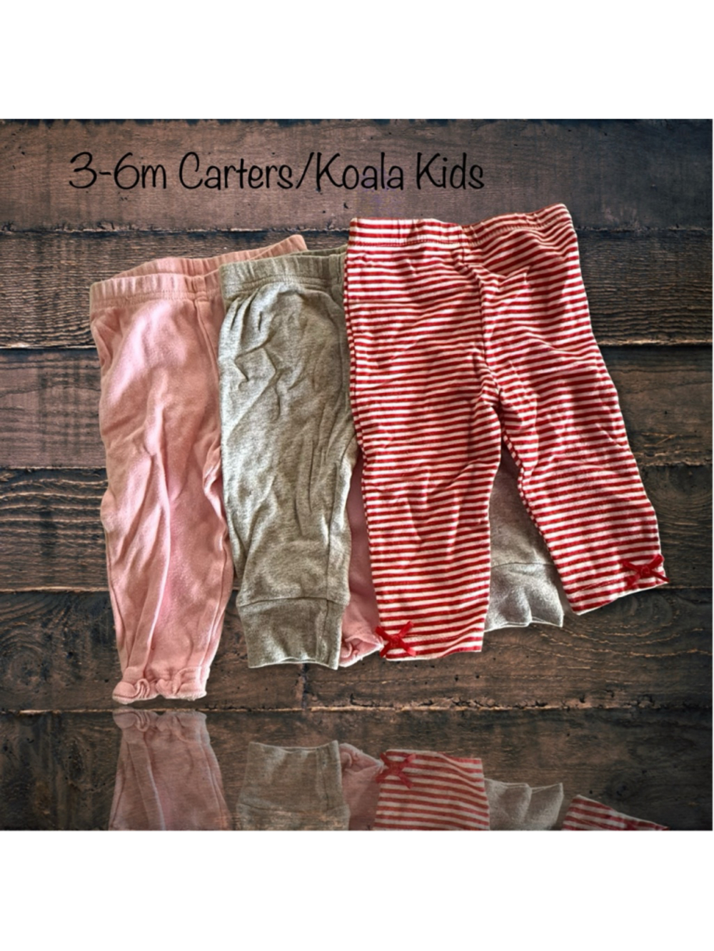 3/6m Carters/Koala Kids Pants Bundle